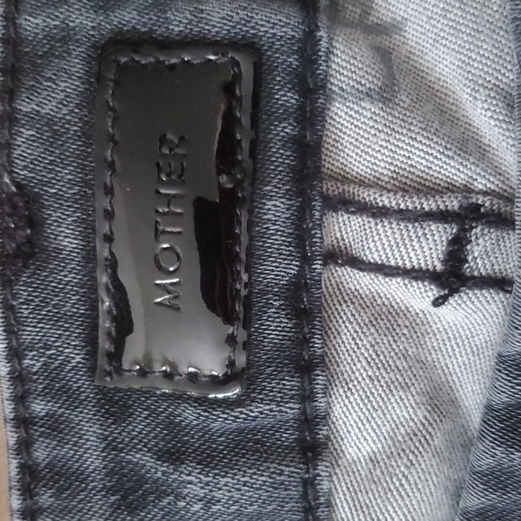MOTHER The Looker Denim Jeans in Lies & Shadows. - Picture 5 of 11